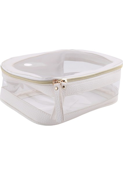 Şeffaf Makyaj Çantası Tuvalet Çantası Çok Amaçlı Seyahat Makyaj Çantası Taşınabilir Kozmetik Düzenleyici Şeffaf Saklama Çantası (Yurt Dışından) fiyatları