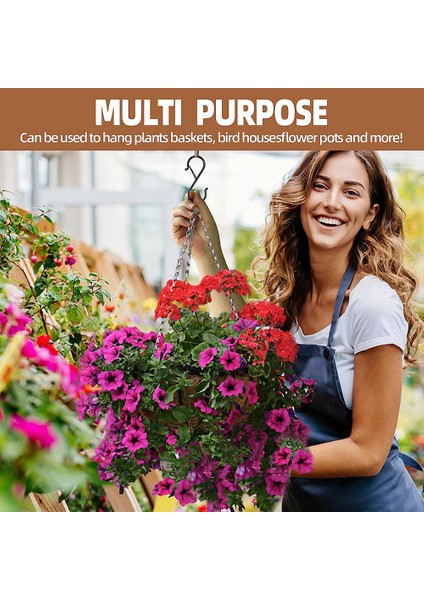 30 Adet S Kancalı Askı Emniyet Tokası, 3,5 Inç Ağır Hizmet Tipi S Kancaları, Dolap Kancaları, Giysiler, Mutfak Eşyaları, Çantalar Için (Yurt Dışından) modelleri