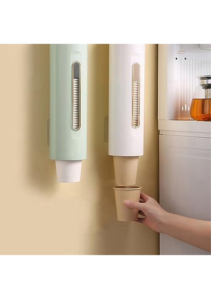 Bardak Dağıtıcı Plastik Bardak Tutucu Duvara Monte Bardak Tutucu Su Sebili Okul Ofis Çekme Tipi Kağıt Bardak Dağıtıcı-B (Yurt Dışından) modelleri