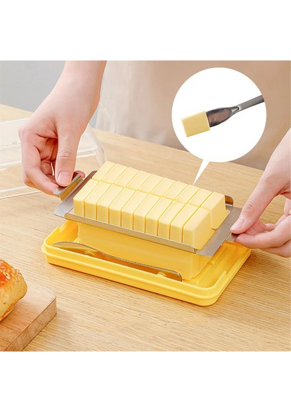 Kapaklı Tereyağı Kesme Kutusu, Tereyağı Dilimleyici, Kesme Tabağı, Tereyağı Kabı, Tereyağı Saklama Kabı, Küçük Tereyağı Kasesi (Yurt Dışından) fırsatları