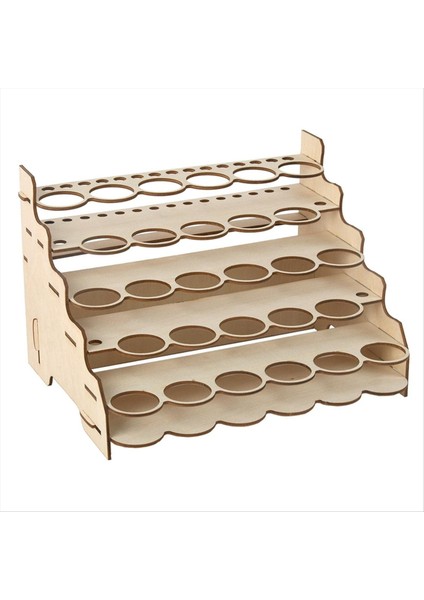 Model Boya Düzenleyici Basit Çok Katmanlı Hassas Kullanışlı Boya Tutucu Kendin Yap Pigment Rafı Çoklu Yuvalı A (Yurt Dışından)