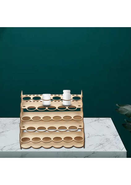 Model Boya Düzenleyici Basit Çok Katmanlı Hassas Kullanışlı Boya Tutucu Kendin Yap Pigment Rafı Çoklu Yuvalı A (Yurt Dışından) fiyatları