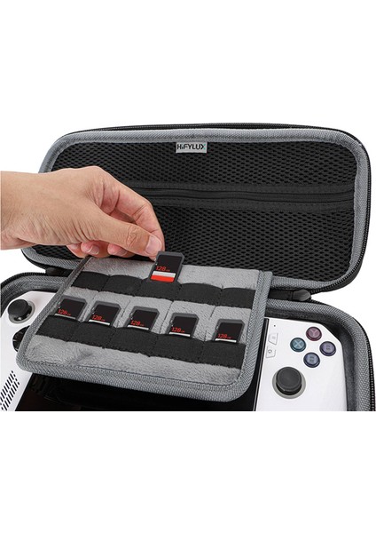 Hıfylux Eva Taşıma Çantası Su Geçirmez Koruyucu Saklama Çantası Düşmeye Karşı Dayanıklı Darbeye Dayanıklı Rog Ally Için Yedek (Yurt Dışından)