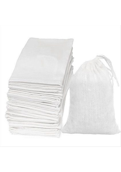 Pamuklu Bağcıklı Çantalar Muslin Çantalar Ev Için Poşet Çantalar Bağcıklı Pamuklu Saklama Çantası Reklam Paket Çantaları (Yurt Dışından)