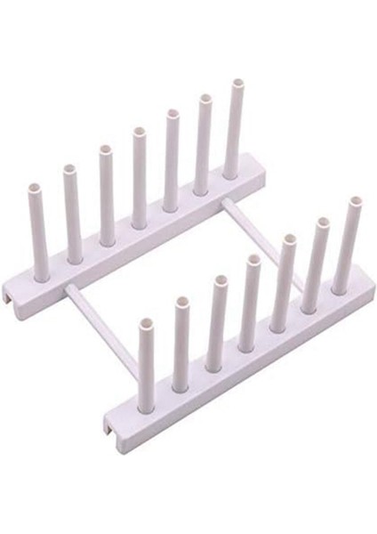 Plastik Tabak Süzgeç Rafı, Mutfak Sofra Takımı Kurutma Saklama Çok Amaçlı Bardak Tabak Saklama Rafı, Tepsi Tutucu Gri (Yurt Dışından) indirimleri