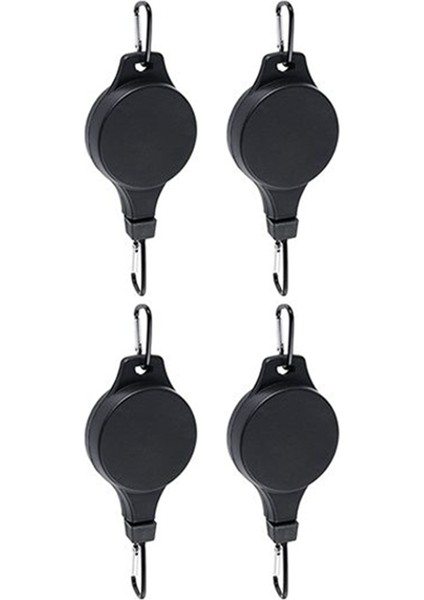 Bitki Makarası Geri Çekilebilir Askı Bitki Makarası Iç Mekan Bitkilerini Asmak Için Ayarlanabilir Yükseklik Tekerleği (4 Adet) Siyah (Yurt Dışından) modelleri