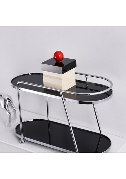 Çift Katmanlı Kozmetik Rafı, Yı Masası, Saklama Masası, Tepsi, Cilt Bakım Bardak Tutucu, Su/kahve Bardak Tutucu, Stand-A (Yurt Dışından) fırsatları