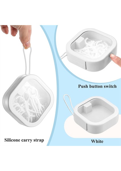 Adet Saç Tokası Düzenleyici Taşınabilir Saç Aksesuarı Saklama Kapları Istiflenebilir Saç Tokası Tutucu Pin Pamuklu Çubuk (Yurt Dışından) modelleri