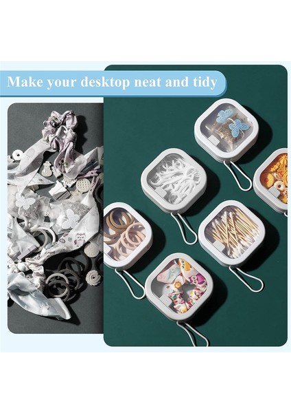 Adet Saç Tokası Düzenleyici Taşınabilir Saç Aksesuarı Saklama Kapları Istiflenebilir Saç Tokası Tutucu Pin Pamuklu Çubuk (Yurt Dışından) indirimleri