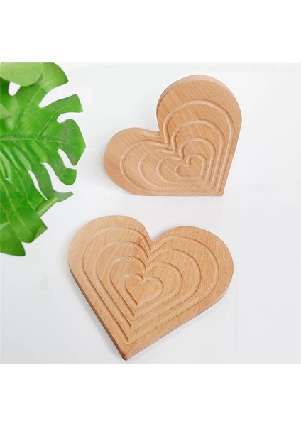 Kalp Tepsi Süsü Ahşap Tepsi Kek Tepsisi Kahve Ekmek Tabağı Çiftlik Evi Ev Dekorasyonu (Yurt Dışından) fırsatları
