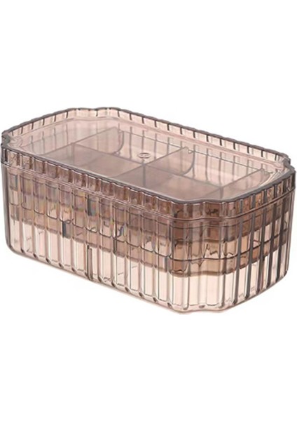 Küpeler, Kolyeler, Bilezikler ve El Sanatları Için Şeffaf Plastik Boncuk Saklama Kapları Için 3 Katmanlı Mücevher Düzenleyici Kutusu (Yurt Dışından)