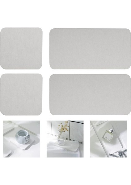 Su Emici Diyatomit Bardak Altlıkları, Modern Evlerde El Sabunları, Bitkiler ve Tuvalet Malzemeleri Için Kullanılan Su Emici Taş (Yurt Dışından) modelleri