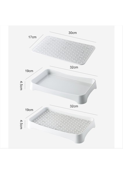 Mutfak Sabunluk, Mutfak/banyo Için Çift Katmanlı Lavabo Düzenleyici, Çıkarılabilir Drenaj Tepsili Sabunluk ve Süngerlik, C (Yurt Dışından) fırsatları