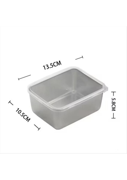 3 Adet Paslanmaz Çelik Gıda Saklama Servis Tepsisi Kapaklı Ev Mutfak Düzenleyici Gıda Kabı (Yurt Dışından) modelleri
