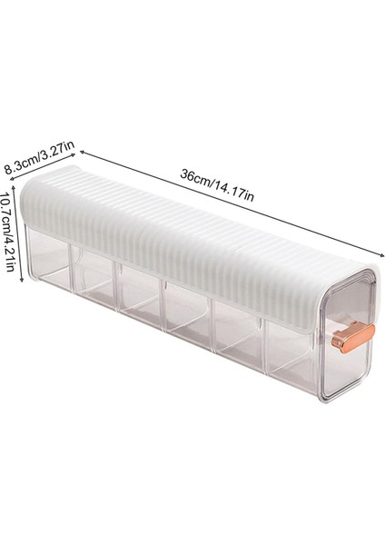 Çok Fonksiyonlu Saklama Kutusu, Delgeçsiz Çok Fonksiyonlu Saklama Kutusu, Şeffaf Duvara Monte Çekmece Düzenleyici Beyaz (Yurt Dışından) fiyatları