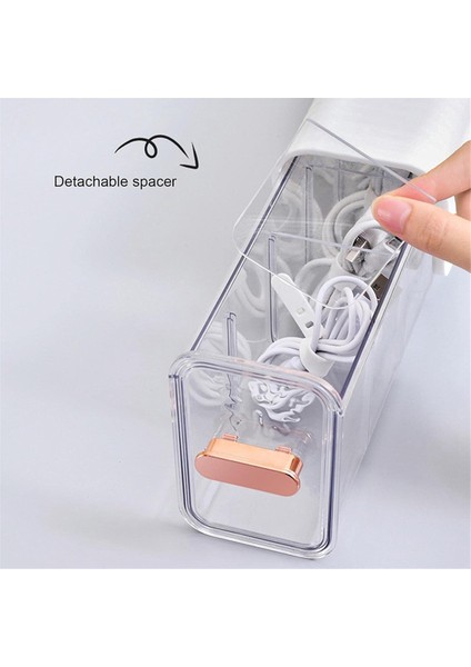 Çok Fonksiyonlu Saklama Kutusu, Delgeçsiz Çok Fonksiyonlu Saklama Kutusu, Şeffaf Duvara Monte Çekmece Düzenleyici Beyaz (Yurt Dışından) modelleri