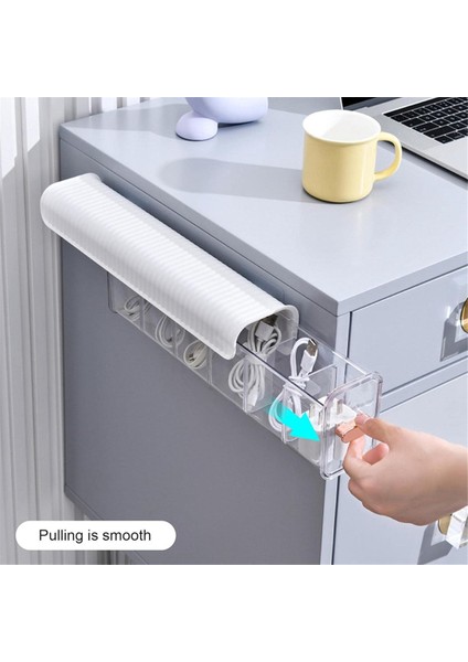 Çok Fonksiyonlu Saklama Kutusu, Delgeçsiz Çok Fonksiyonlu Saklama Kutusu, Şeffaf Duvara Monte Çekmece Düzenleyici Beyaz (Yurt Dışından) fırsatları