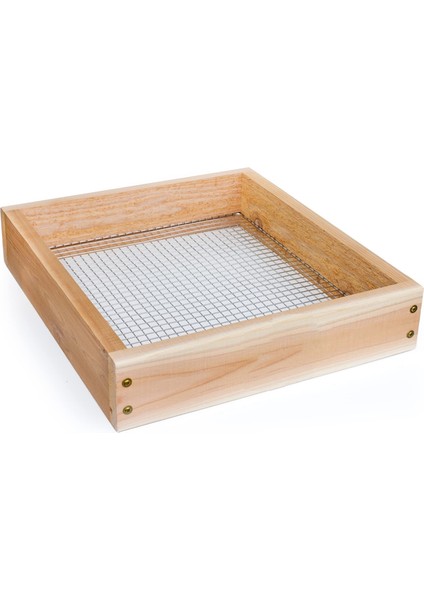 Kompost, Toprak ve Saksı Toprağı Için Elde Tutulan Sedir Bahçe Eleği Kaba Biçilmiş Sürdürülebilir Sedir (Yurt Dışından)