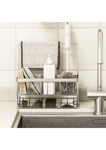 Damlama Tepsili Süngerlik, Mutfak Lavabo Düzenleyici, Tezgah Üstü Lavabo Depolama Rafı, Drenaj Tepsili (Yurt Dışından) fırsatları