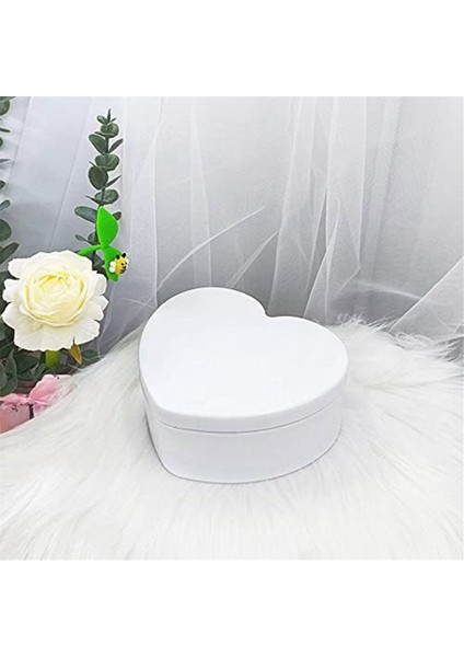 Kalp Şeklinde Mücevher Kutuları, Plastik Beyaz Mücevher Saklama, Kalp Şeklinde Mücevher Kutuları, Kırtasiye Kutuları, Çekmeceli Makyaj Kutusu (Yurt Dışından) modelleri