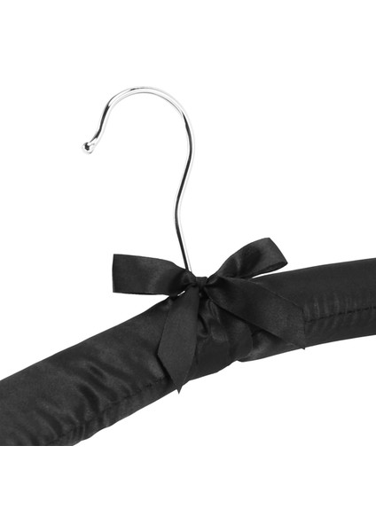 15 Inç Büyük Saten Dolgulu Askılar, Gelinlik, Mont, Takım Elbise, Bluz Için Ipek Askılar (Siyah, 5'li Paket) (Yurt Dışından) indirimleri
