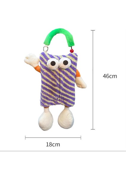 Sevimli Araba Mendil Tutucu - Araba Arkası Koltuk Mendil Tutucu Peluş Karikatür Hayvan Mendil Saklama Tutucu Askılı Mendil Kutusu, C (Yurt Dışından) fiyatları