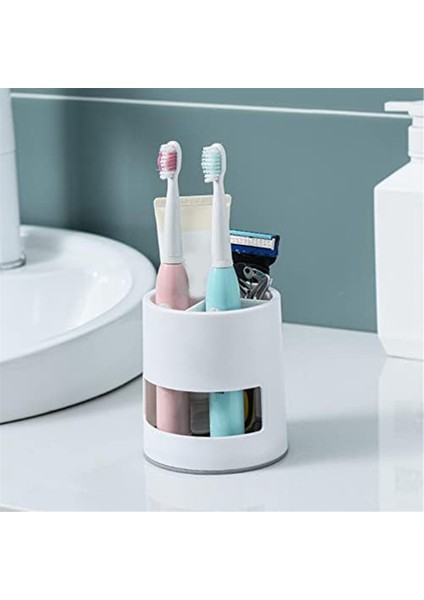 Drenaj Saklama Kafesleri, Ayrı Raflar, Banyo Diş Fırçası Macunu Saklama Kutuları, Mutfak Ev Eşyaları Için Beyaz Saklama Kutuları (Yurt Dışından) modelleri