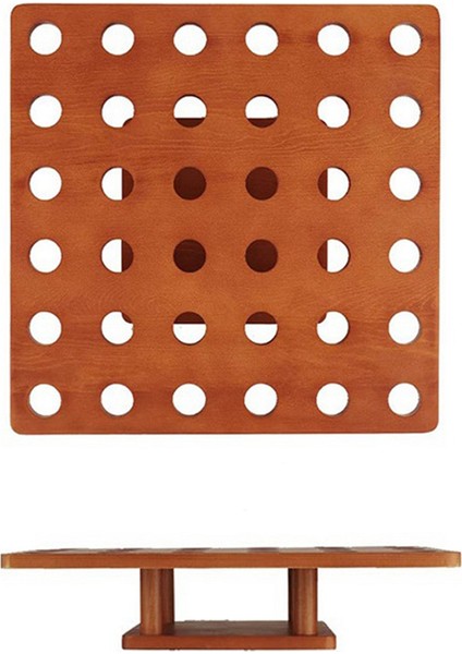 Dondurma Tutucu 36 Delikli Dondurma Külahı Tutucu Gıda Sergileme Standı Büfe Restoran Veya Yemek Kamyonları Için Gıda Külahı Tutucu (Yurt Dışından)