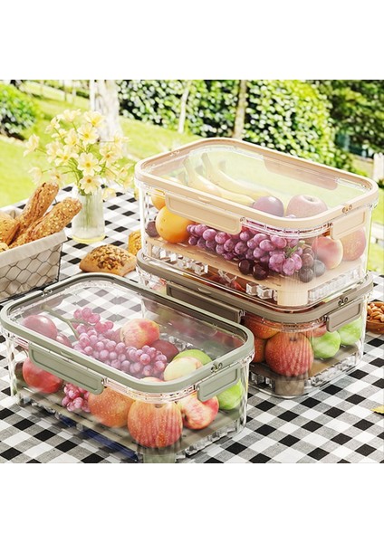 Taşınabilir Buzdolabı Taze Tutma Kutusu, Saplı Büyük Kapasiteli Taşınabilir Sebzelik, Buzdolabı Için Meyve Saklama Kapları (Yurt Dışından) indirimleri