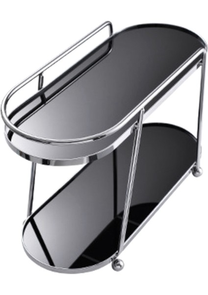 Çift Katmanlı Kozmetik Rafı, Yı Masası, Saklama Masası, Tepsi, Cilt Bakım Bardak Tutucu, Su/kahve Bardak Tutucu, Stand-A (Yurt Dışından) indirimleri