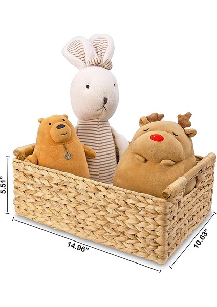 Banyo Düzenleme Için Büyük Hasır Sepetler, Depolama Için Sümbül Sepetleri, Ahşap Saplı Hasır Saklama Sepetleri (Yurt Dışından) fiyatları