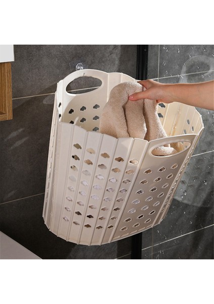 Katlanabilir Kirli Çamaşır Sepeti Çamaşır Sepeti Çok Işlevli Taşınabilir Kirli Çamaşır Sepeti Gri (Yurt Dışından) fırsatları