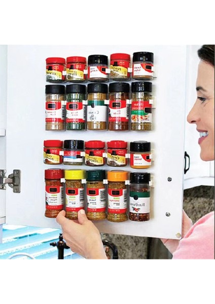 150 Adet Baharat Klipsi Baharat Tutucu Klips Şeritleri Dolap Tutucu Baharat Düzenleyici Kiler ve Dolap Içi Düzenleme (Yurt Dışından) fiyatları