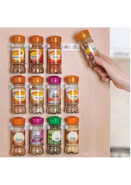 150 Adet Baharat Klipsi Baharat Tutucu Klips Şeritleri Dolap Tutucu Baharat Düzenleyici Kiler ve Dolap Içi Düzenleme (Yurt Dışından) indirimleri