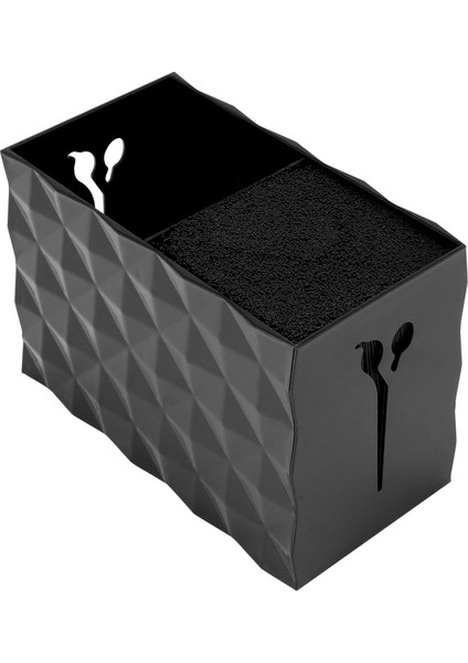 Siyah Profesyonel Kuaför Makası Tutucu, Kuaför Makası Askısı, Saç Tokası Saklama Kutusu, Kuaför Tarakları Düzenleyici (Yurt Dışından)