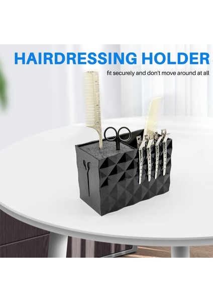 Siyah Profesyonel Kuaför Makası Tutucu, Kuaför Makası Askısı, Saç Tokası Saklama Kutusu, Kuaför Tarakları Düzenleyici (Yurt Dışından) fırsatları