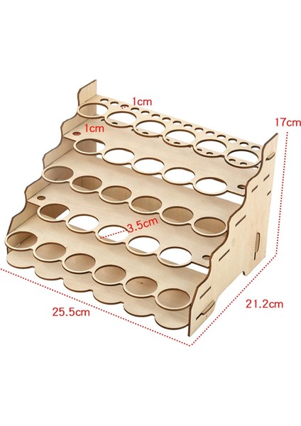 Model Boya Düzenleyici Basit Çok Katmanlı Hassas Kullanışlı Boya Tutucu Kendin Yap Pigment Rafı Çoklu Yuvalı B (Yurt Dışından) indirimleri