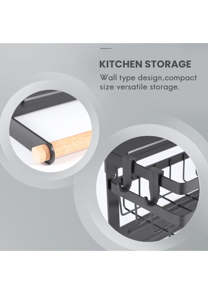 Manyetik Kağıt Havlu Tutucu Buzdolabı Manyetik Kağıt Havlu Tutucu Baharat Rafı Saklama Düzenleyici Mutfak Için (Yurt Dışından) indirimleri