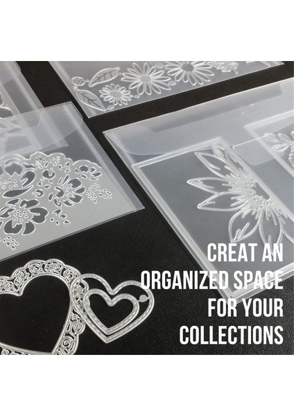 30 Parçalı Şeffaf Damga ve Kalıp Plastik Saklama Poşetleri, Kart Yapımı, Kendin Yap Scrapbook Kağıt El Sanatları Için Yeniden Kapatılabilir Zarf Poşetleri (Yurt Dışından) indirimleri