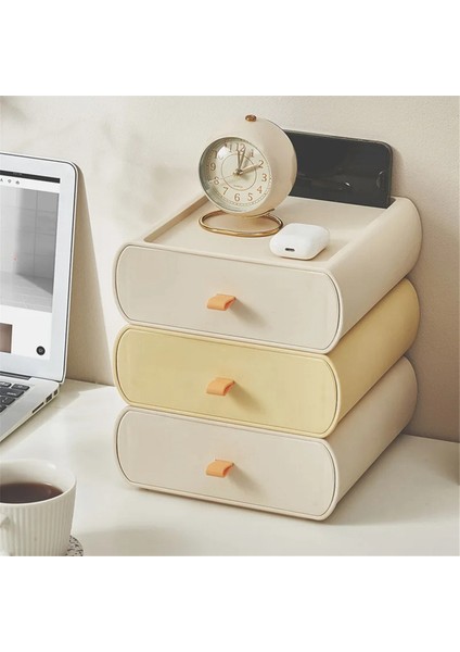 Çekmeceli Saklama Kutusu, Masaüstü Saklama Kutusu, Saklama Kutusu, Ofis Saklama Masası Rafı, Saklama Dolabı, Buz Beyazı (Yurt Dışından) indirimleri