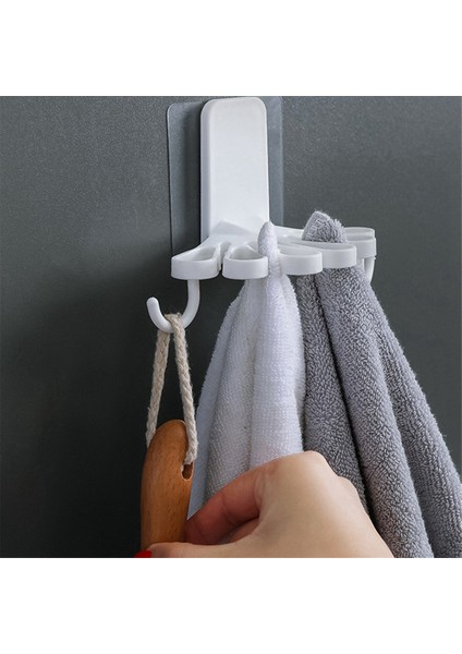 Mutfak Çiçek Şeklinde Bez Askısı, Kancalı Depolama Düzenleyici, Duvara Monte, Delme Gerektirmeyen, Spatula, Kaşık Askısı, Havlu Rafı D (Yurt Dışından) modelleri