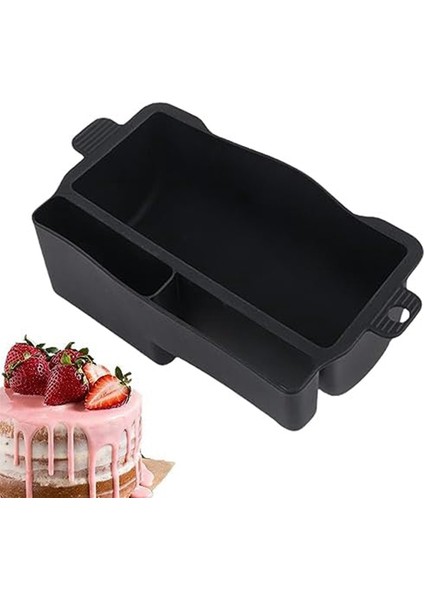 Barbekü Yağ Damlama Tepsisi, Silikon Izgara Yağı Tahliye Kutusu, Gıda Sınıfı Yağ Tutucu ve Saklama Kutusu Toplayıcı, Mavi (Yurt Dışından)