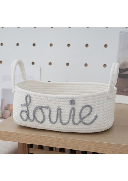 Ev Eşyaları, Masaüstü Giysileri ve Oyuncaklar Için Saplı Halat Saklama Sepeti Pembe (Yurt Dışından) fiyatları