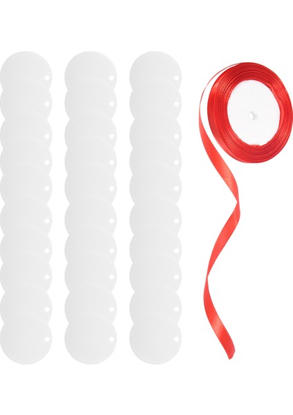 30 Adet Akrilik Boşluk 5 Cm, Delikli Şeffaf Daire Akrilik Levha, Yuvarlak Akrilik Boşluk Disk, Noel Doğum Günü Kendin Yap Hediyeleri (Yurt Dışından) fiyatları