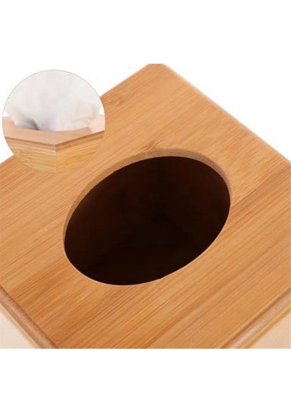 Rulo Ahşap Kare Mendil Kutusu, Mendil Kağıt Tutucu, Çiftlik Evi Mendil Kutusu, Banyo Mendil Tutucu, Ahşap Kağıt Havlu Tutucu (Yurt Dışından) fiyatları