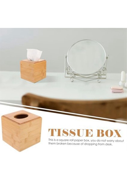 Rulo Ahşap Kare Mendil Kutusu, Mendil Kağıt Tutucu, Çiftlik Evi Mendil Kutusu, Banyo Mendil Tutucu, Ahşap Kağıt Havlu Tutucu (Yurt Dışından) modelleri