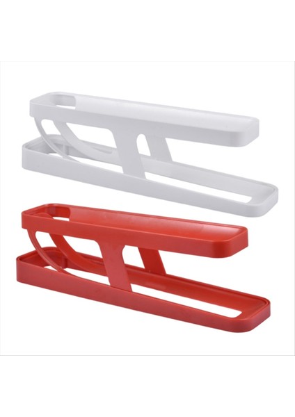 Adet Otomatik Kaydırmalı Yumurta Rafı Tutucu Saklama Kutusu Yumurta Sepeti Konteyner Düzenleyici Açılır Buzdolabı (Yurt Dışından) fırsatları