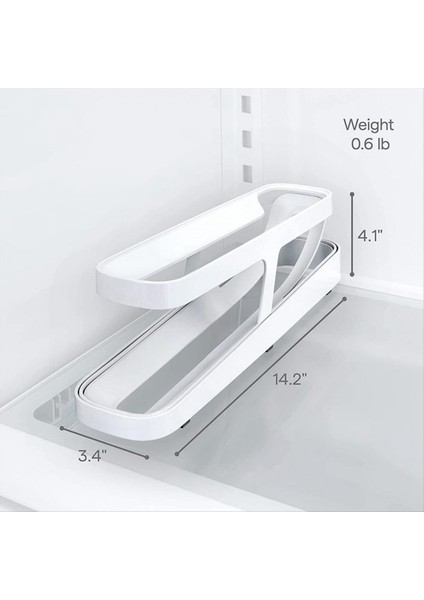 Adet Otomatik Kaydırmalı Yumurta Rafı Tutucu Saklama Kutusu Yumurta Sepeti Konteyner Düzenleyici Açılır Buzdolabı (Yurt Dışından) indirimleri