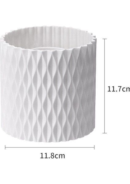 Masa Kalemliği, 5 Yuvalı 360 Derece Dönebilen Kalemlik, Makyaj Fırçası Tutucu, Ev Için Çok Işlevli Kalem Düzenleyici (Yurt Dışından) fırsatları