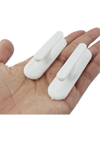 12 Adet Güvenlik Perde Teli Kancası Yapışkanlı Perde Teli Braketi Pencere Tel Braketi Delinmeyen Perde Sabit Duvar Kancası (Yurt Dışından) modelleri